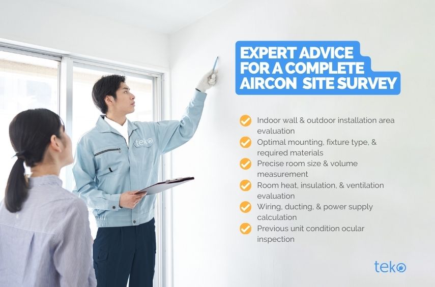 Expert Advice for a Complete Split Type Aircon Site Survey
