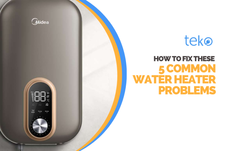 How To Fix These 5 Common Water Heater Problems Tips By Teko Ph   How To Fix These 5 Common Water Heater Problems 768x508 