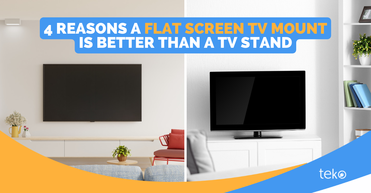 Flat screen tv mount shop stand