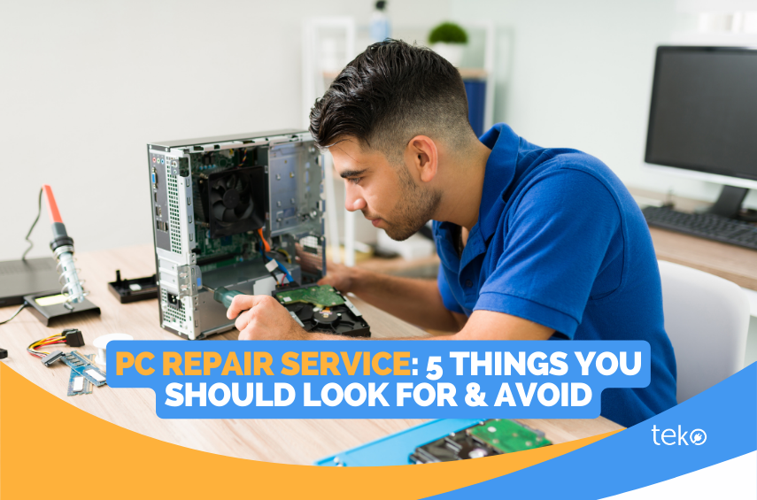 PC Repair Service 5 Things You Should Look For Avoid