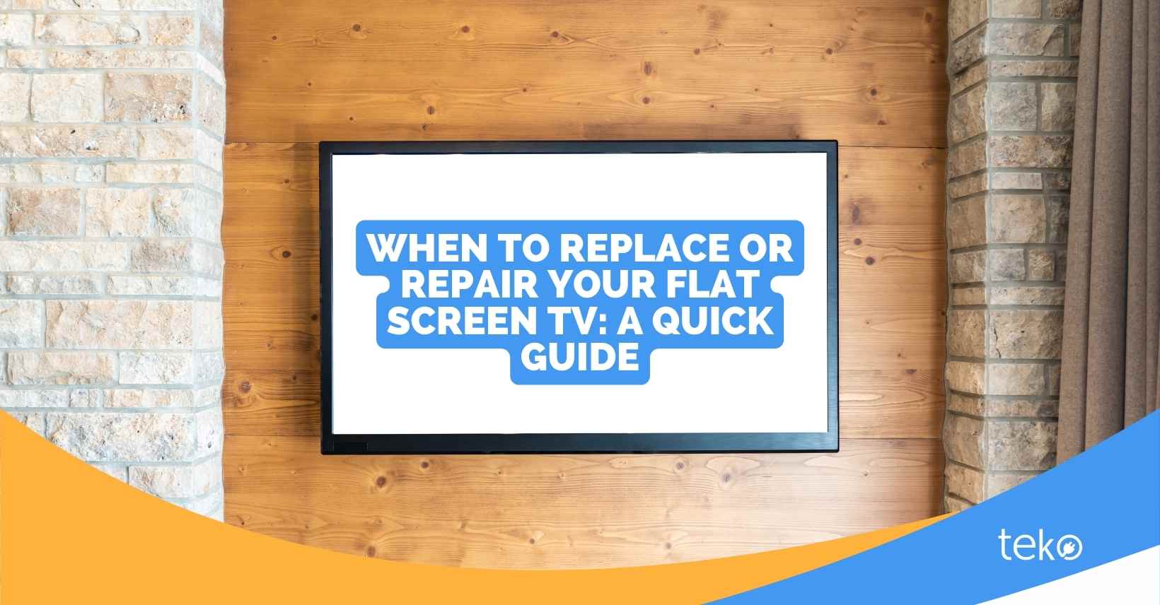 When To Replace Or Repair Your Flat Screen TV A Quick Guide Social 
