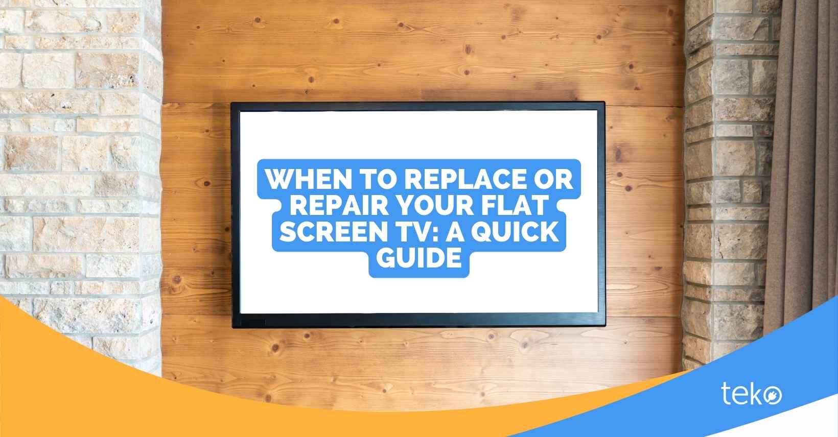 When To Replace Or Repair Your Flat Screen TV A Quick Guide Tips By 