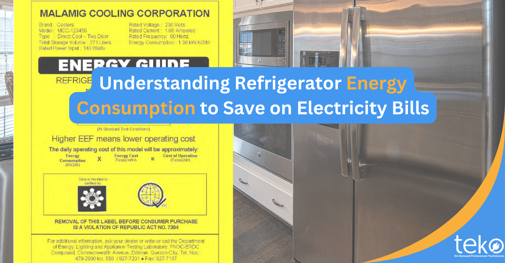 Understanding Refrigerator Energy Consumption to Save on Electricity