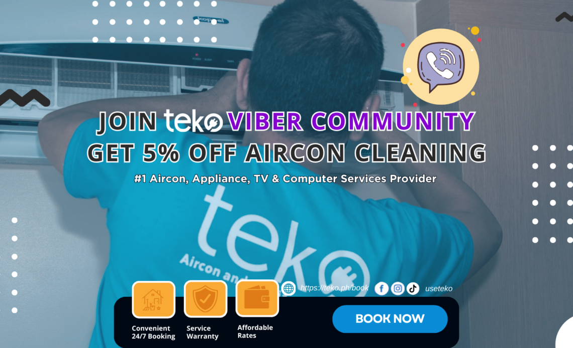 Enjoy-5-Discount-on-Aircon-Cleaning-When-You-Join-the-Teko-PH-Viber-Community
